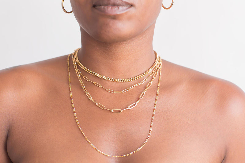 Mini Santorini Gold Necklace