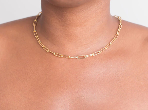 Santorini Gold Necklace